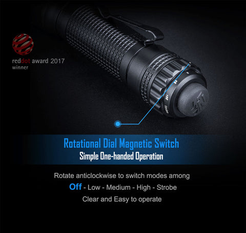 Nextorch TA30 | 1300 Lumen Tactical Flashlight