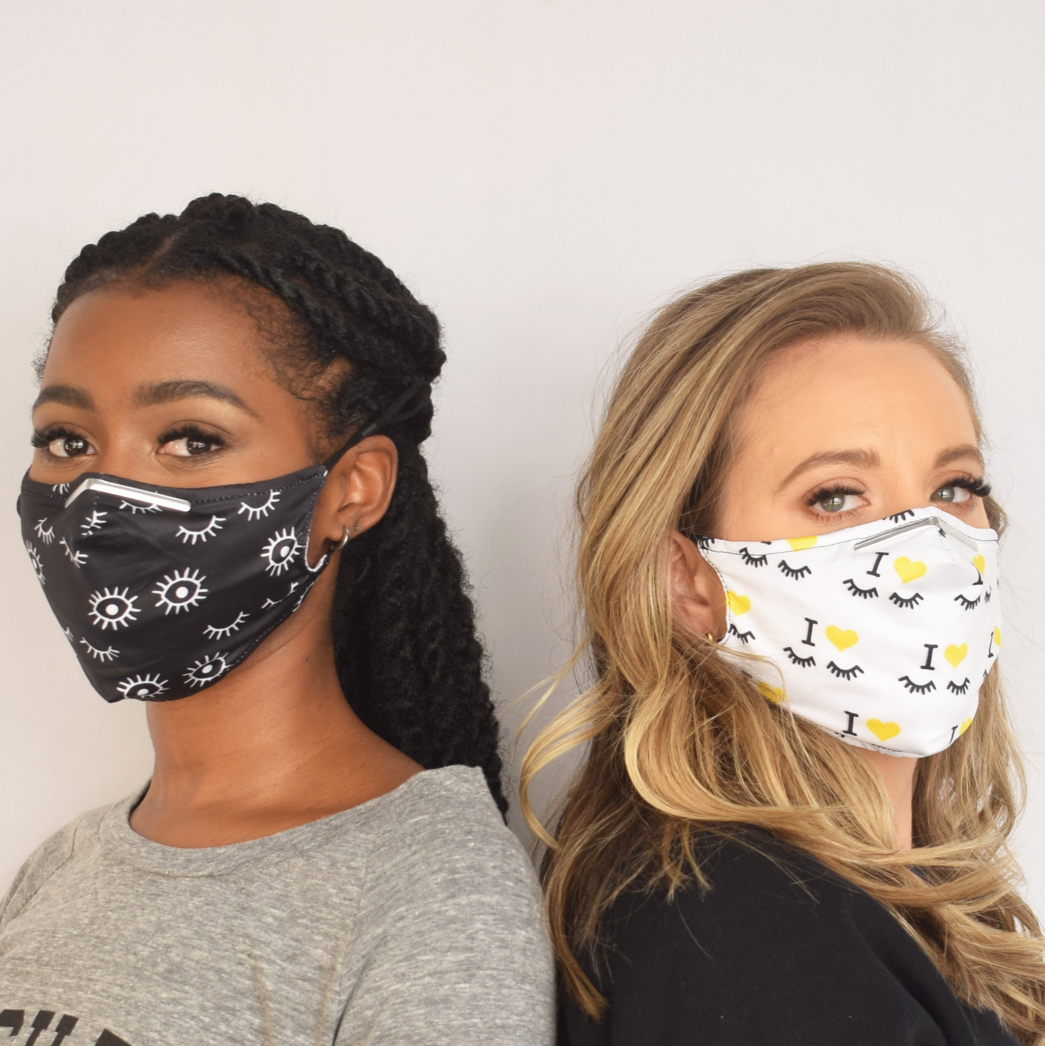 Face Mask with PM2.5 Carbon Filters - LashBeePro