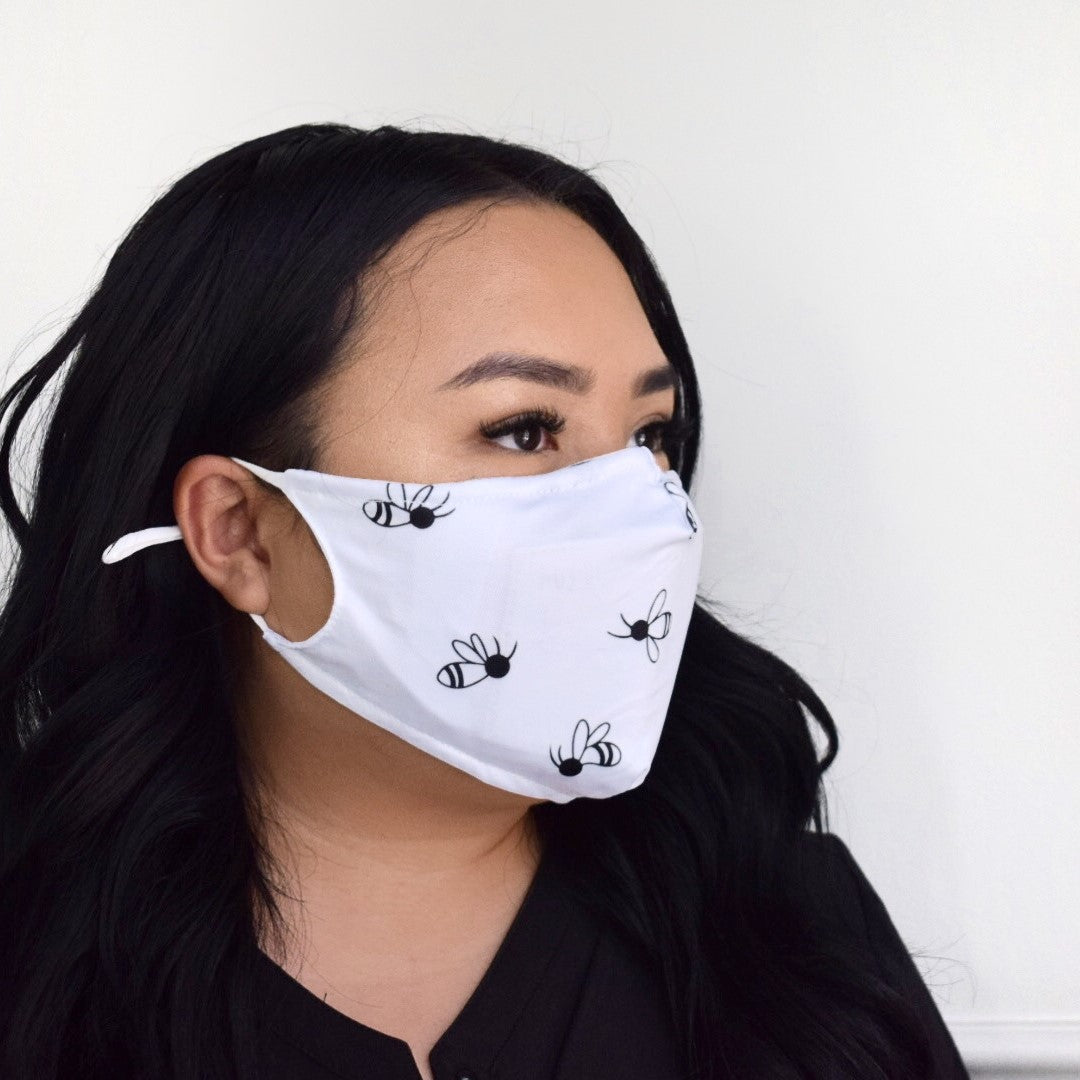 Face Mask with PM2.5 Carbon Filters - LashBeePro