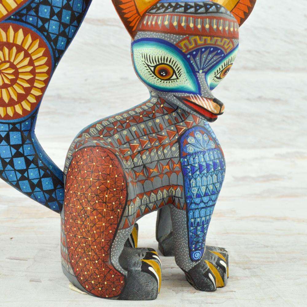 Alebrije Fox | Mexican Wood Carvings | Magia Mexica