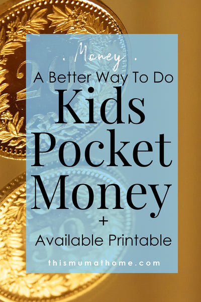 Printable Money Chart For Kids