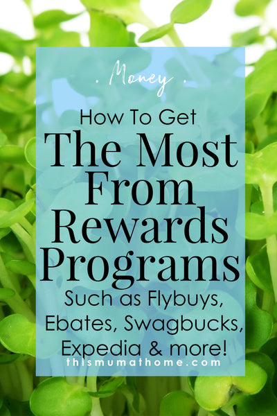 HOw To Get The Most From Rewards Programsr - Money with This Mum At Home Blog #money #rewardsprogram #makemoneyfromhome #groceryhaul #shopping #mblogger #blog #vlog #recipe