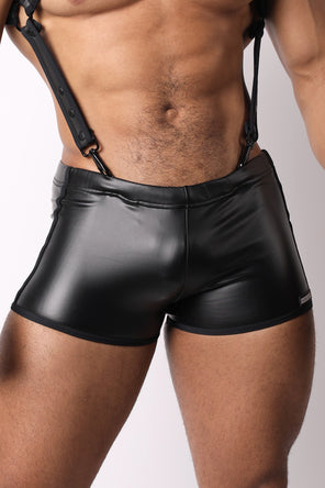 SpeedyPoppers: Cellblock 13 Stallion Zipper Trunk with Cock Ring Black