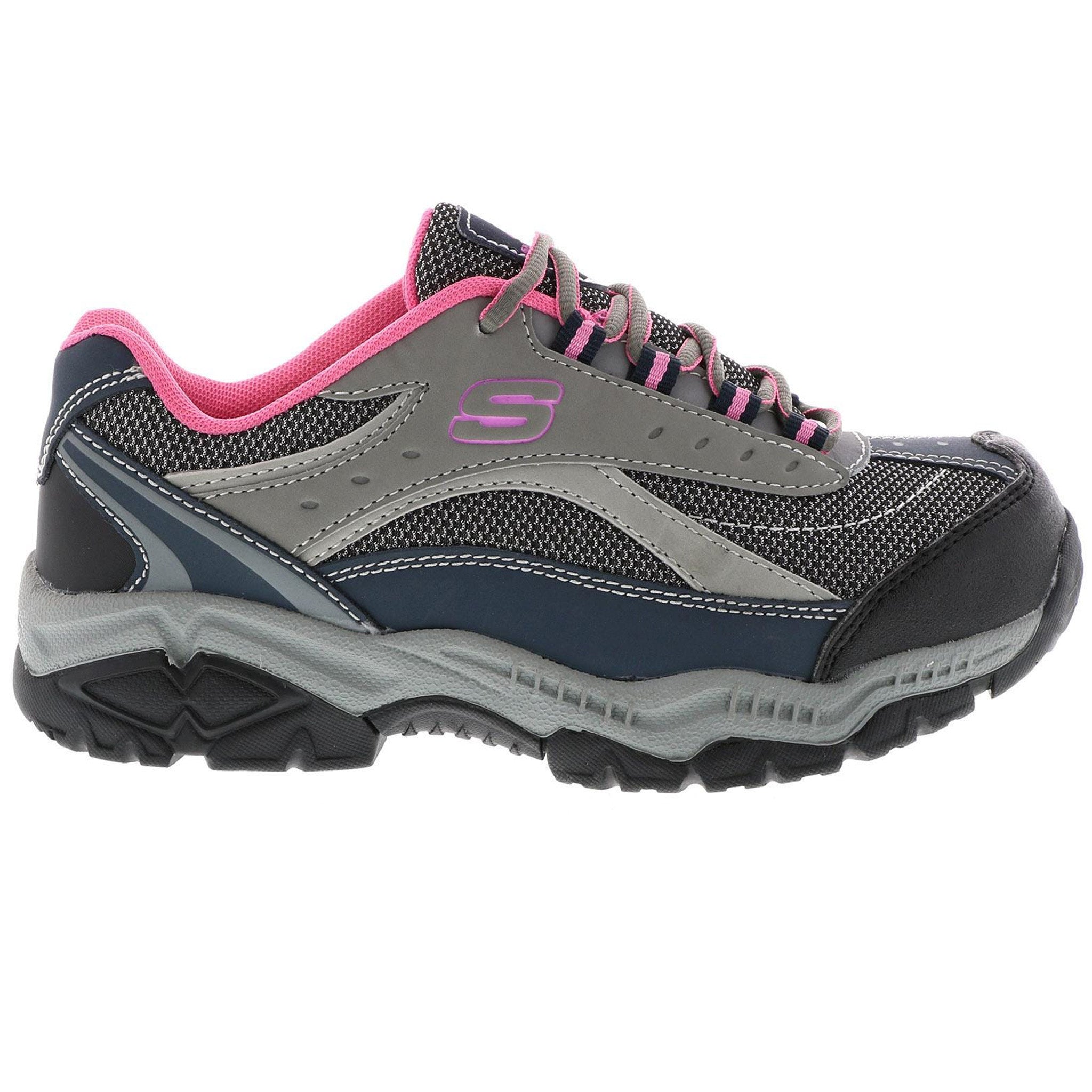 skechers womens steel toe work shoes