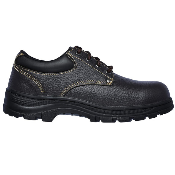 steel toe skechers memory foam