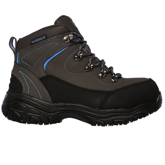 skechers boots blue