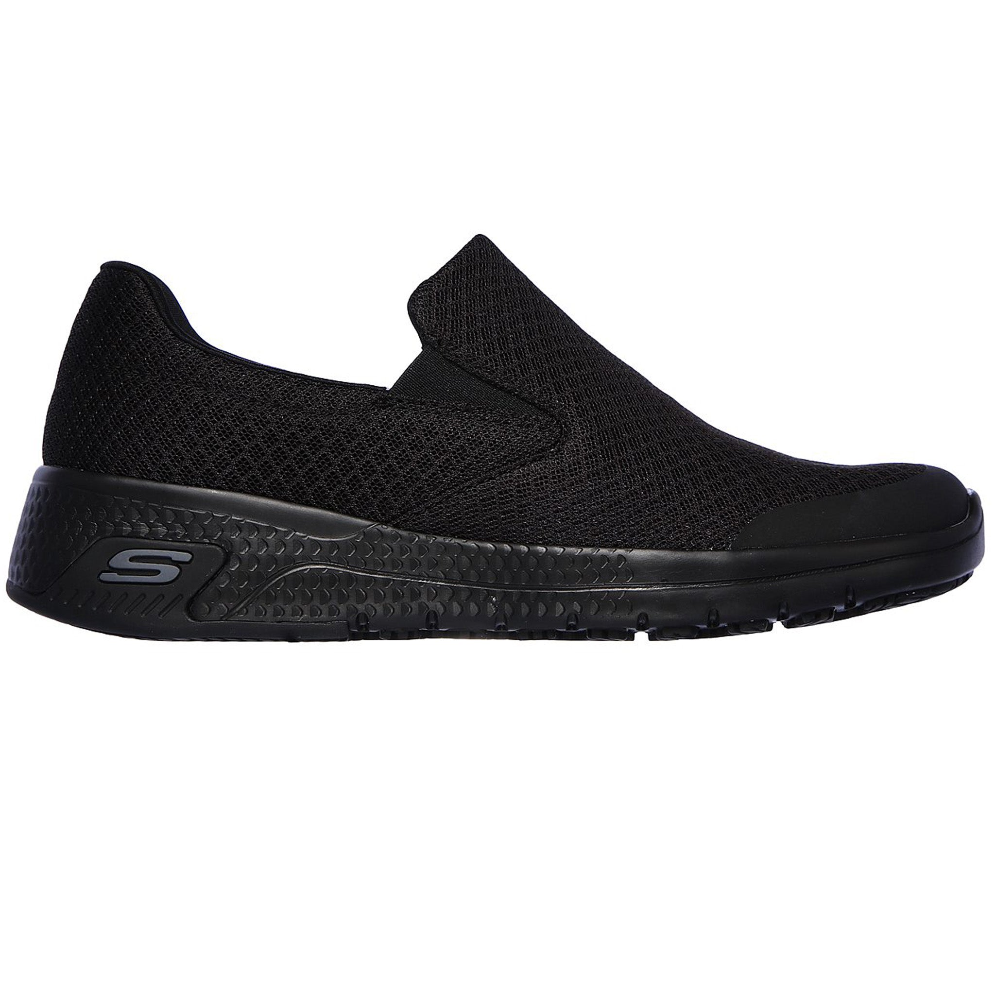 skechers slip on memory foam sneakers