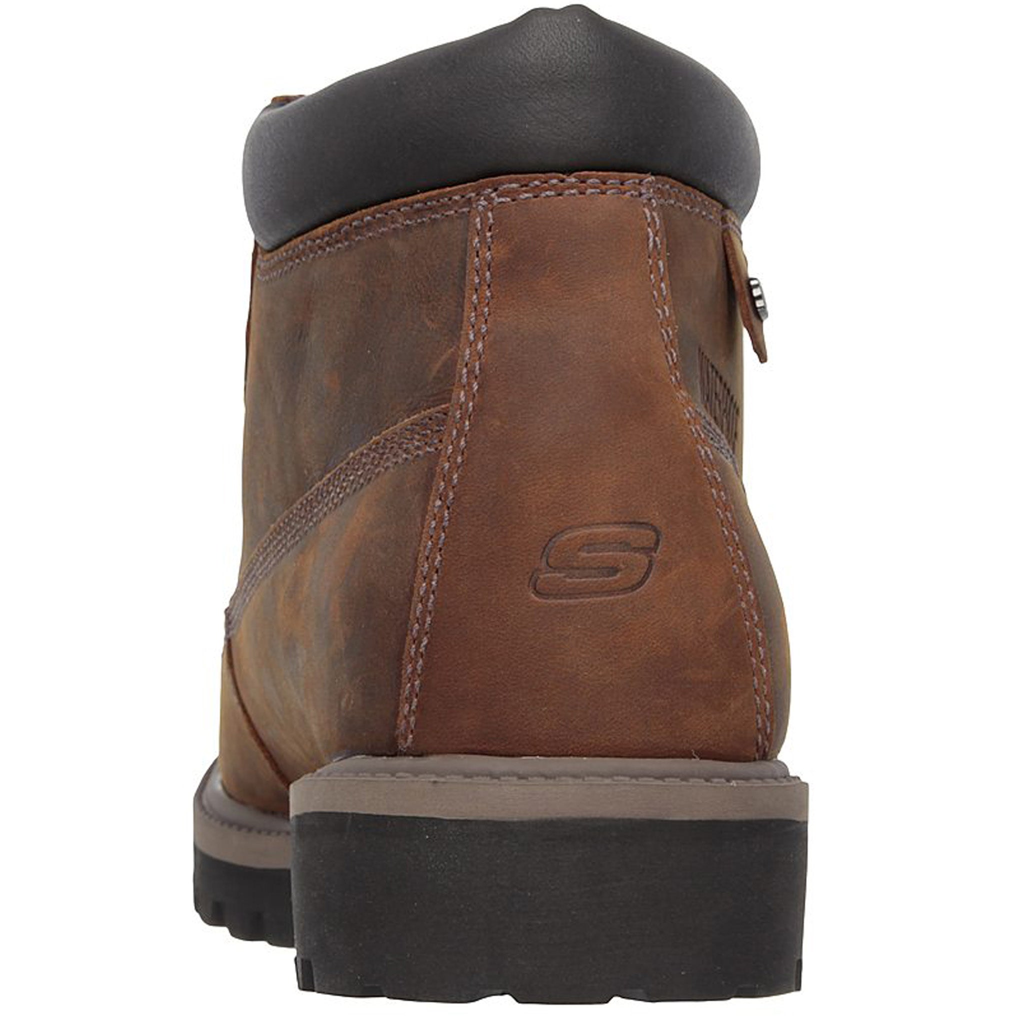 skechers relaxed fit memory foam waterproof