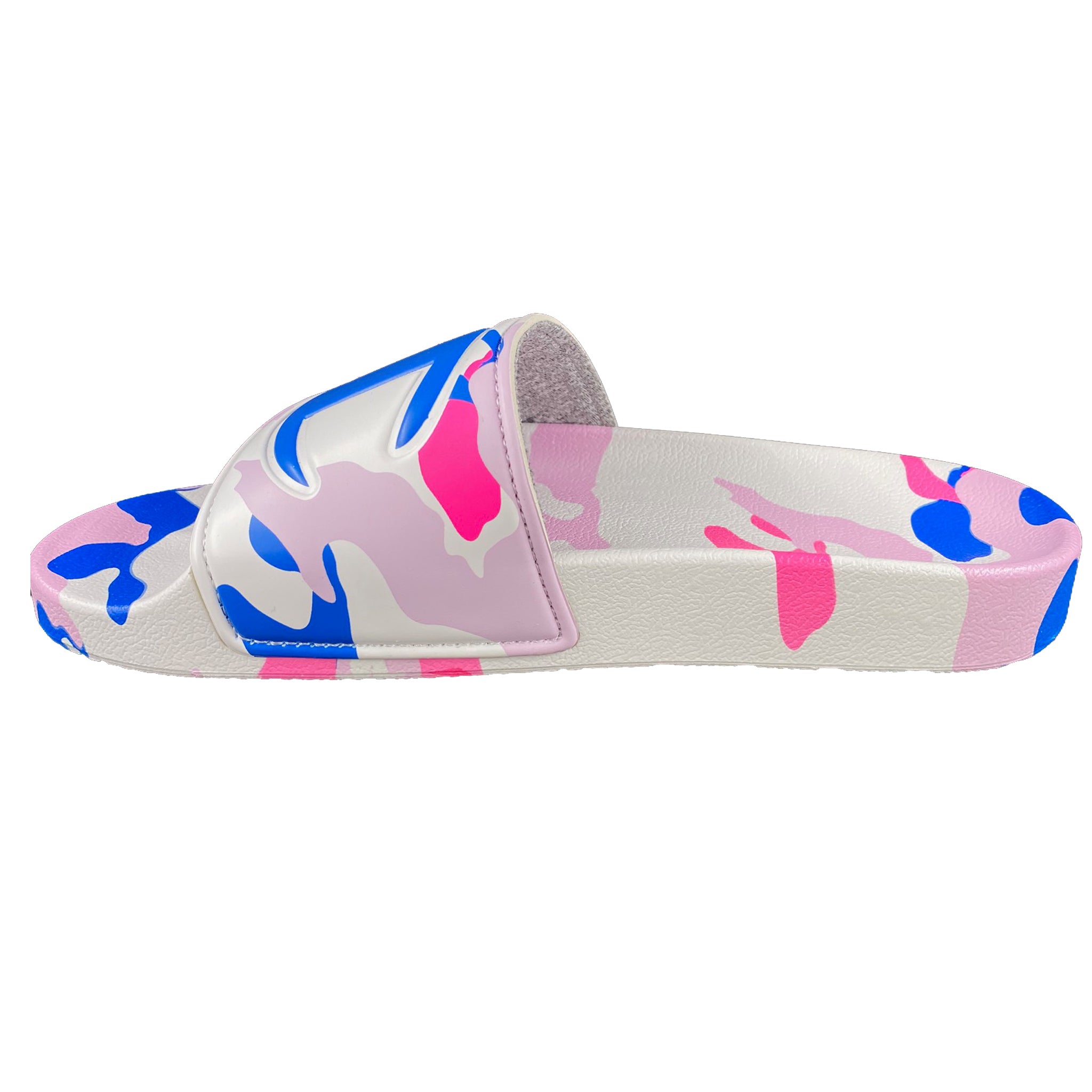 womens pink champion slides