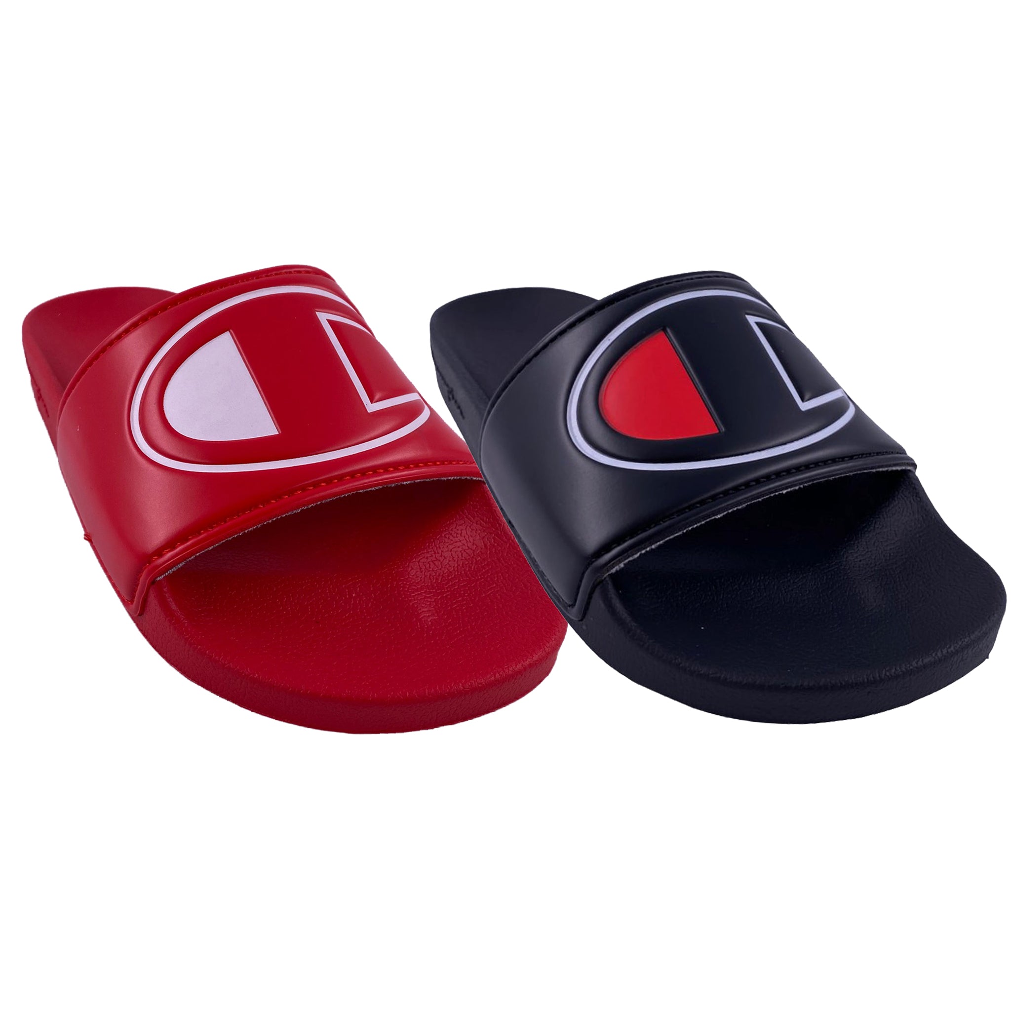 red champion slides womens