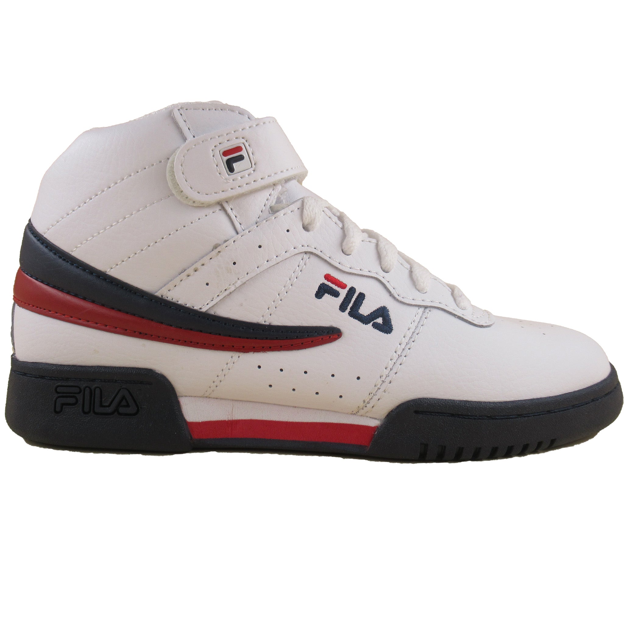 Fila Kids That More White Navy Red Store Shoe Shoes and Casual – Grade-School Athletic F-13