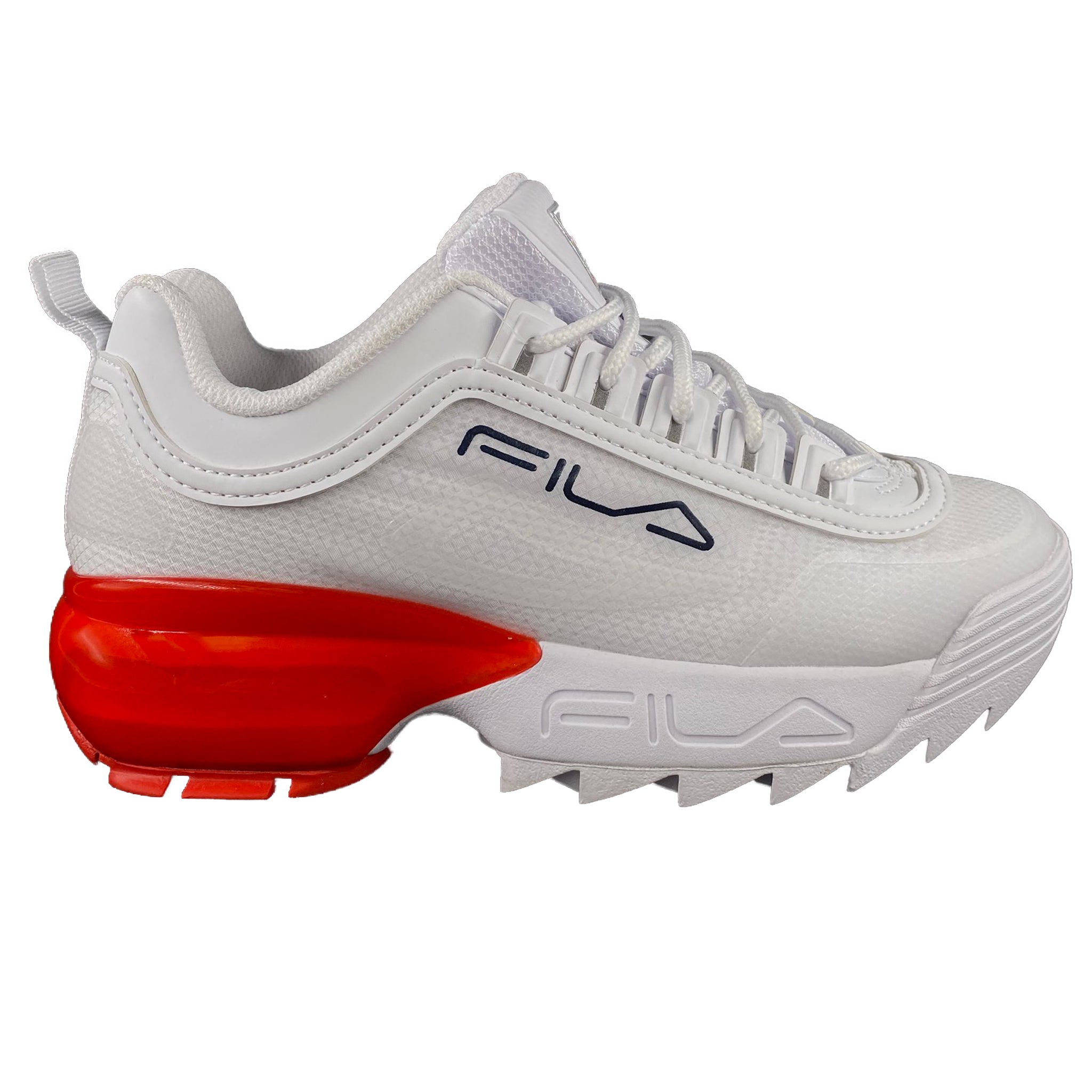 Fila Disruptor 2 White Navy Red (Women's)