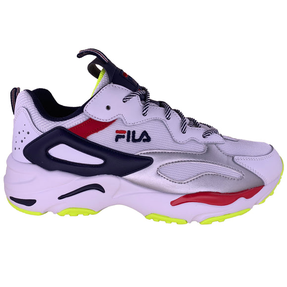 Fila Men's Ray Tracer White Navy Red Neon Casual Shoes – That Shoe Store  and More