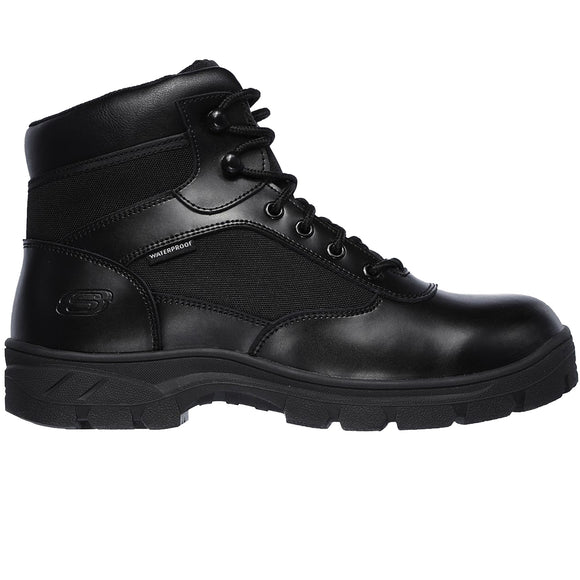 skechers mens relaxed fit boots