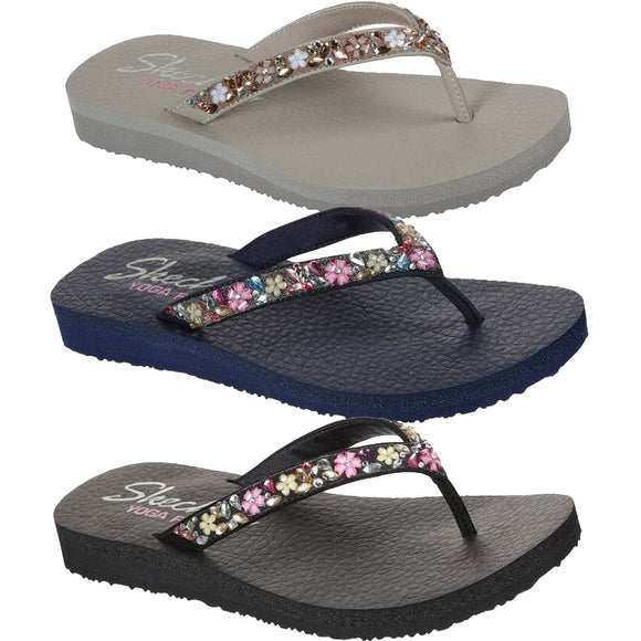 skechers yoga foam thongs