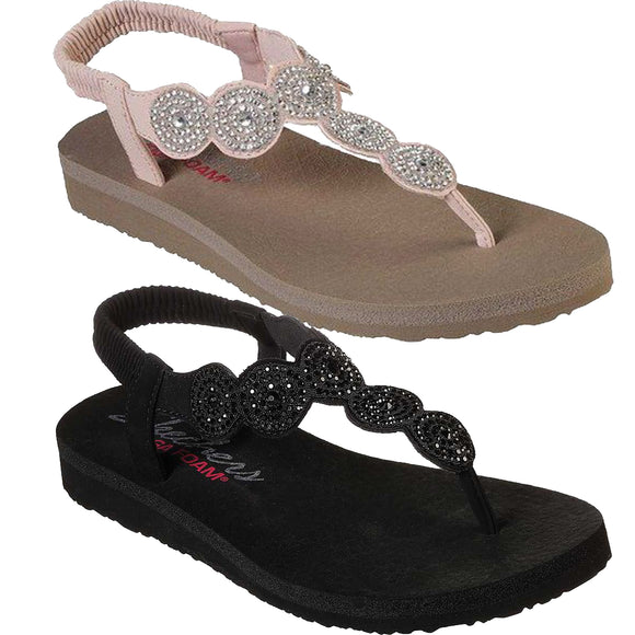 skechers yoga foam thongs