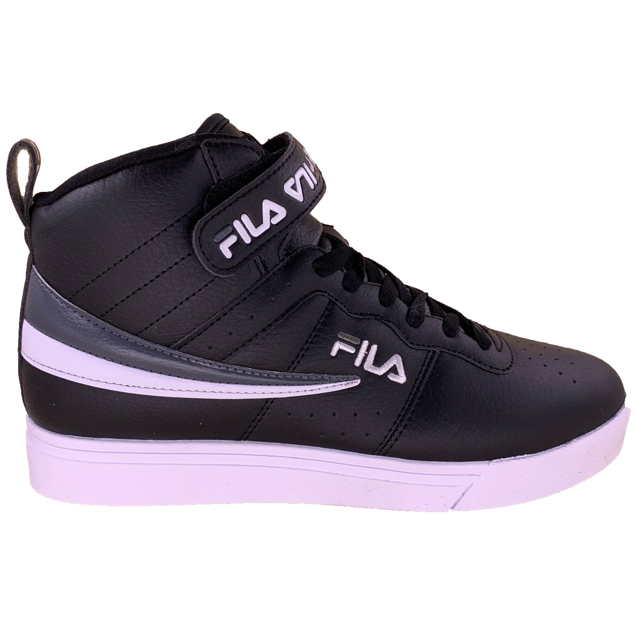 Fila Mens Vulc 13 Mid Plus Repeat Logo Fashion Casual Shoes | eBay