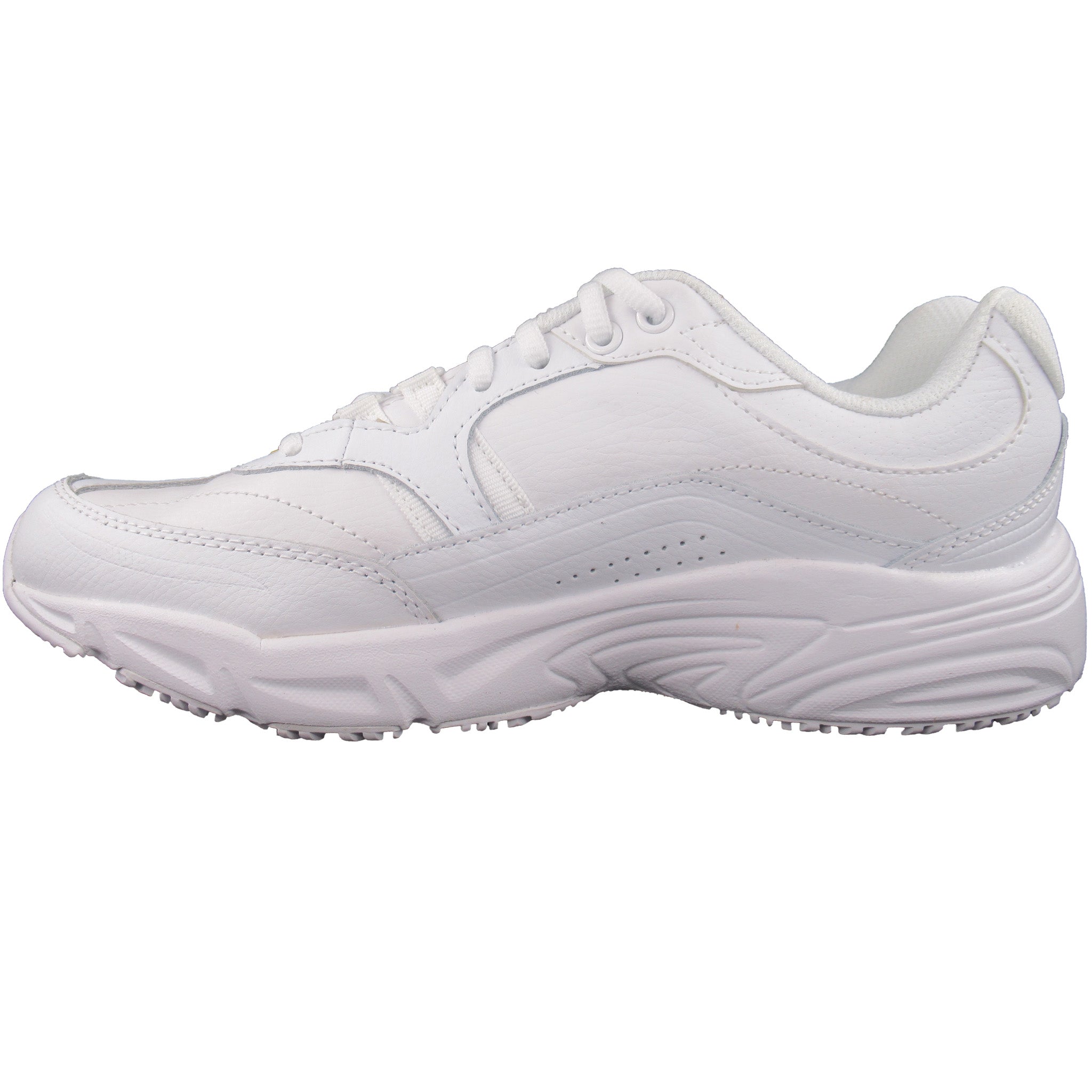 mens white work shoes