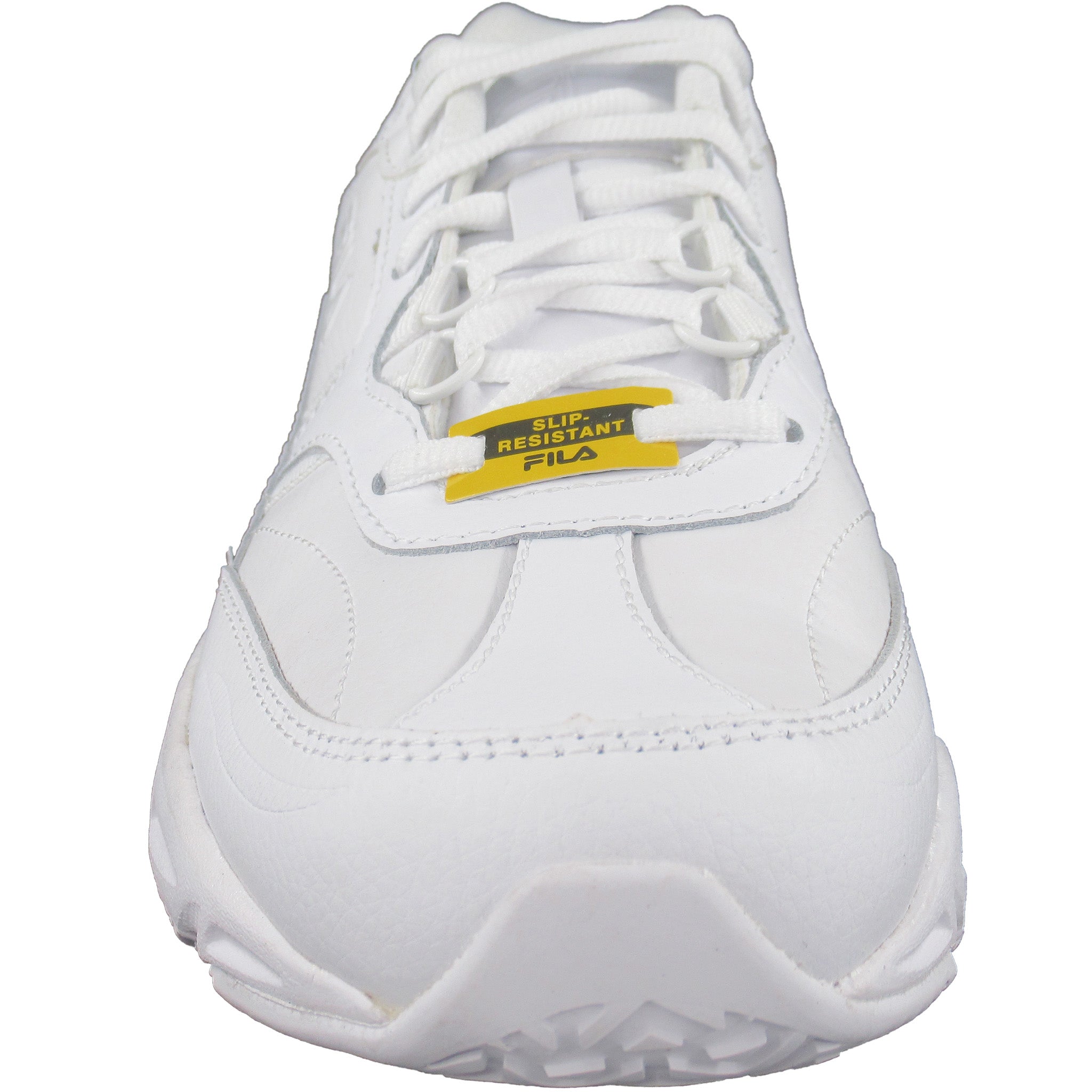 fila slip resistant shoes white