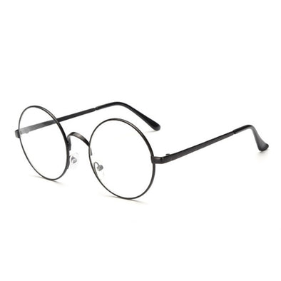 round glasses transparent