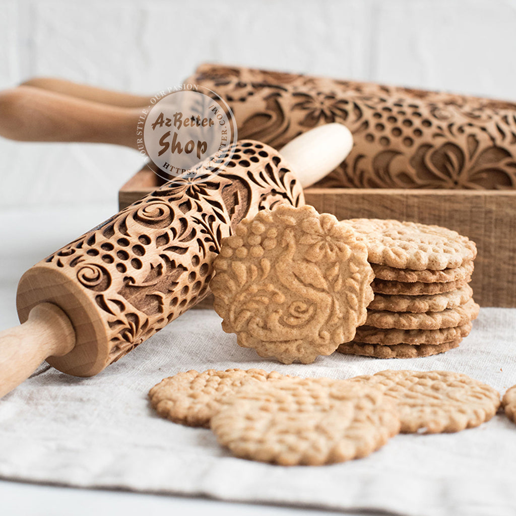 Roller - Embossed Rolling Pin 