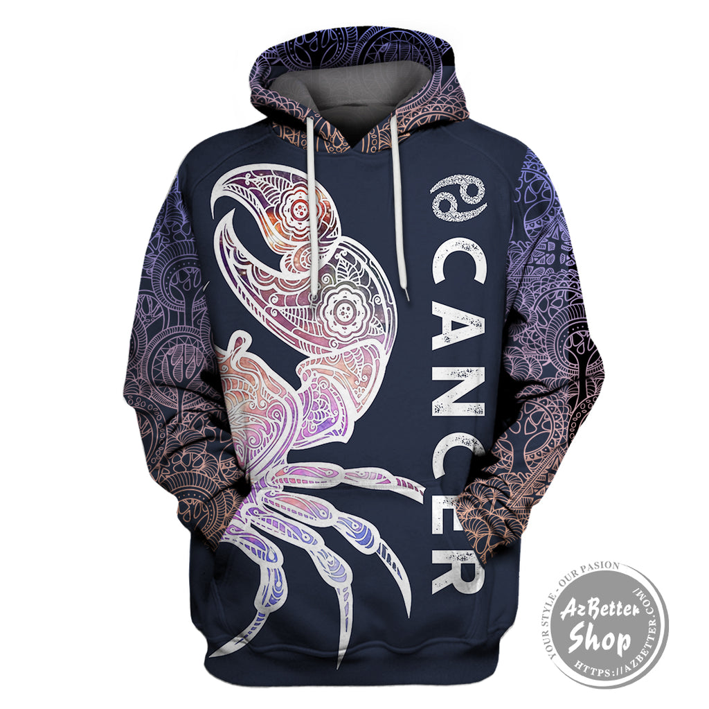 cancer zodiac hoodie