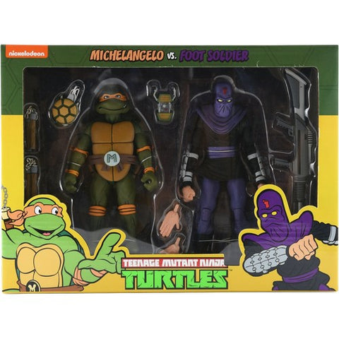 neca tmnt cartoon figures