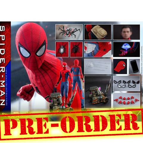 hot toys spider man homecoming