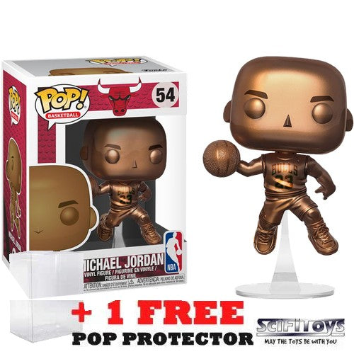 michael jordan bronze funko pop