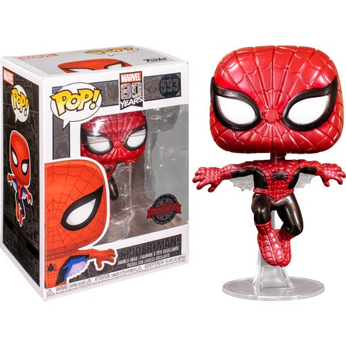 spiderman pop toy