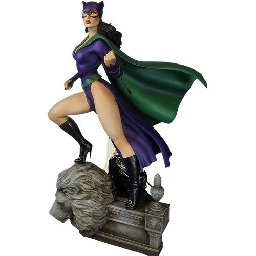 batman catwoman statue