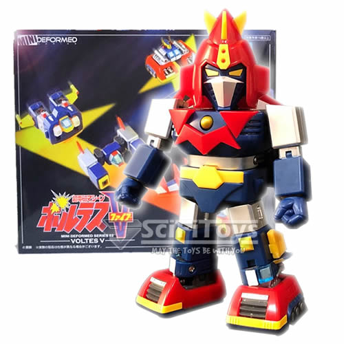 action toys mini deformed voltes v