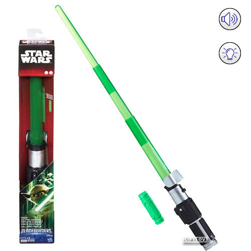 Star Wars - Yoda Electronic Lightsaber Bladebuilders with 