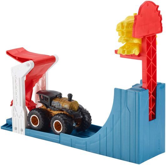 hot wheels monster trucks big air breakout playset