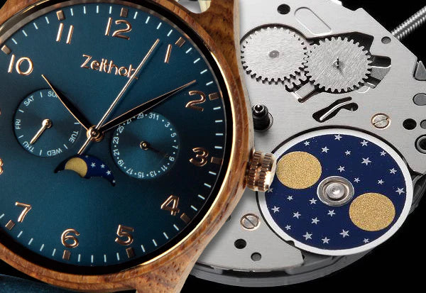 Movimento dell'orologio in legno Klitten.