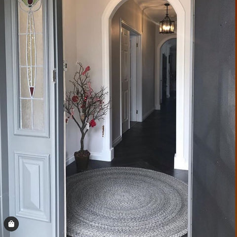 Round Rug Entrance way