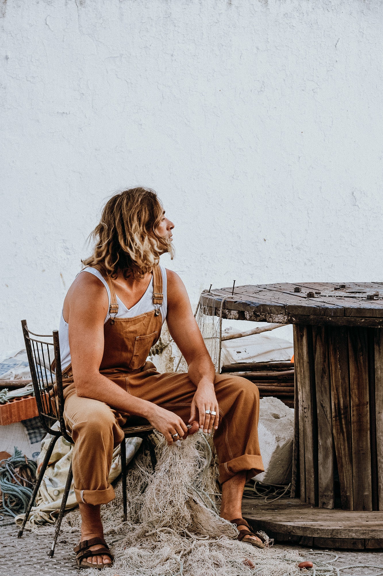 JACKS - Brown Overalls