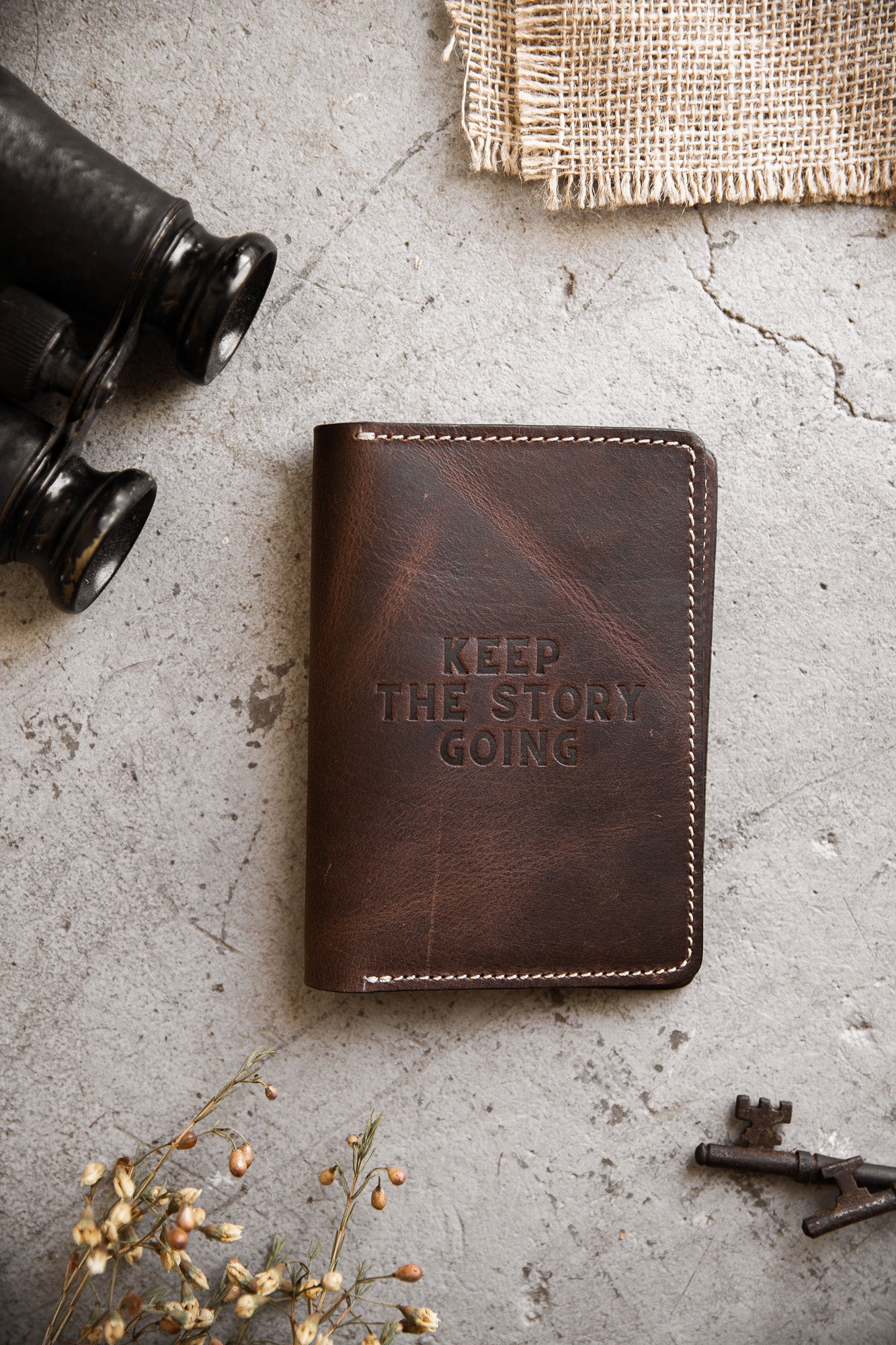 Ottway Leather Passport Holder