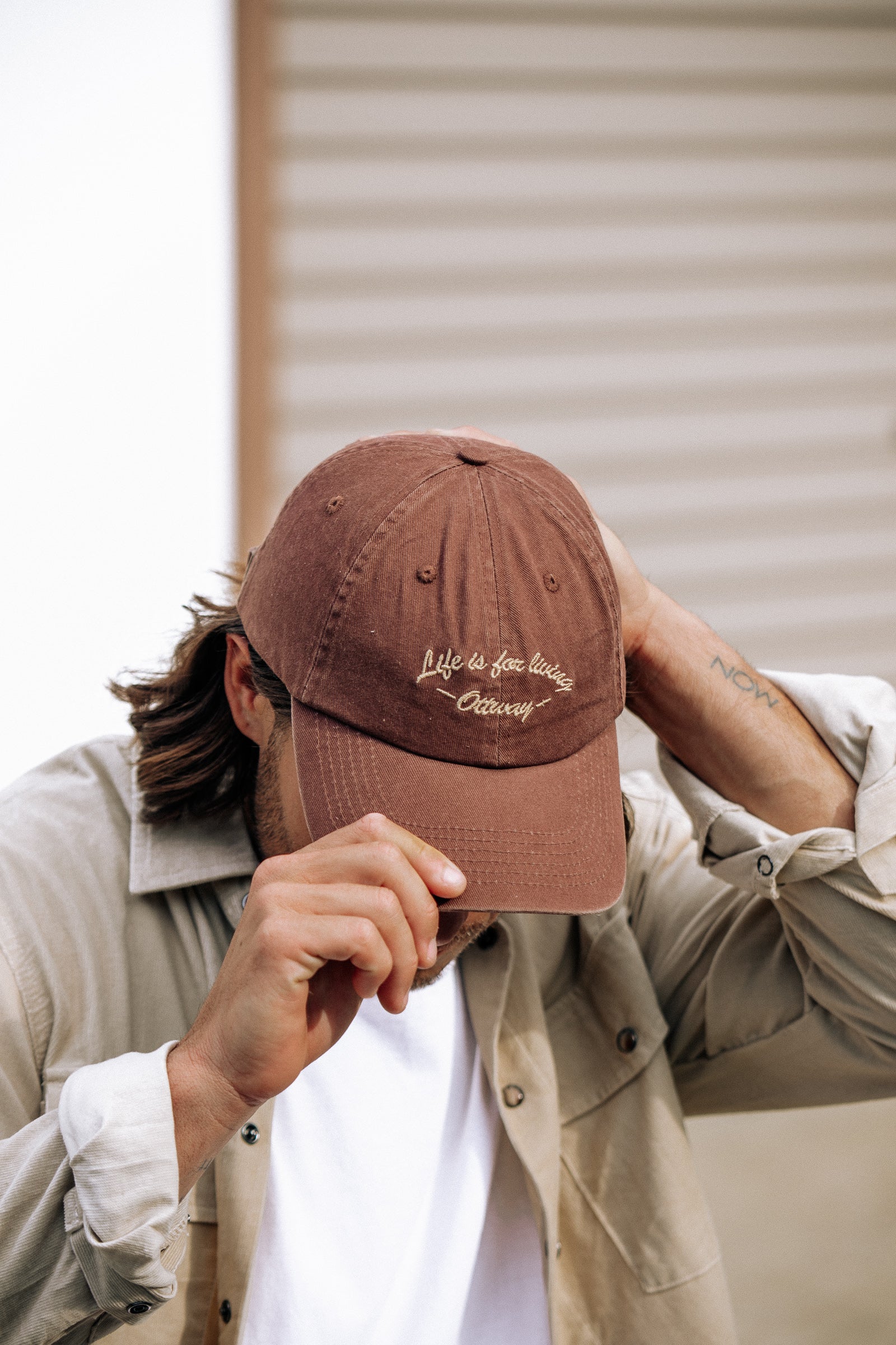 Living Cap - Washed Brown