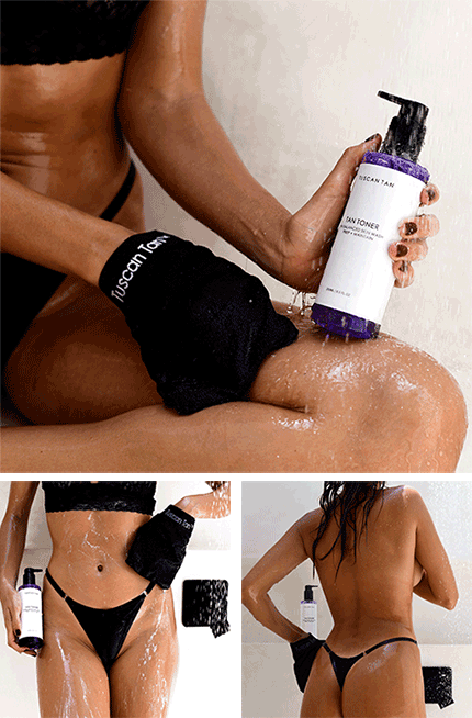 Tuscan Tan Toner Skin Wash