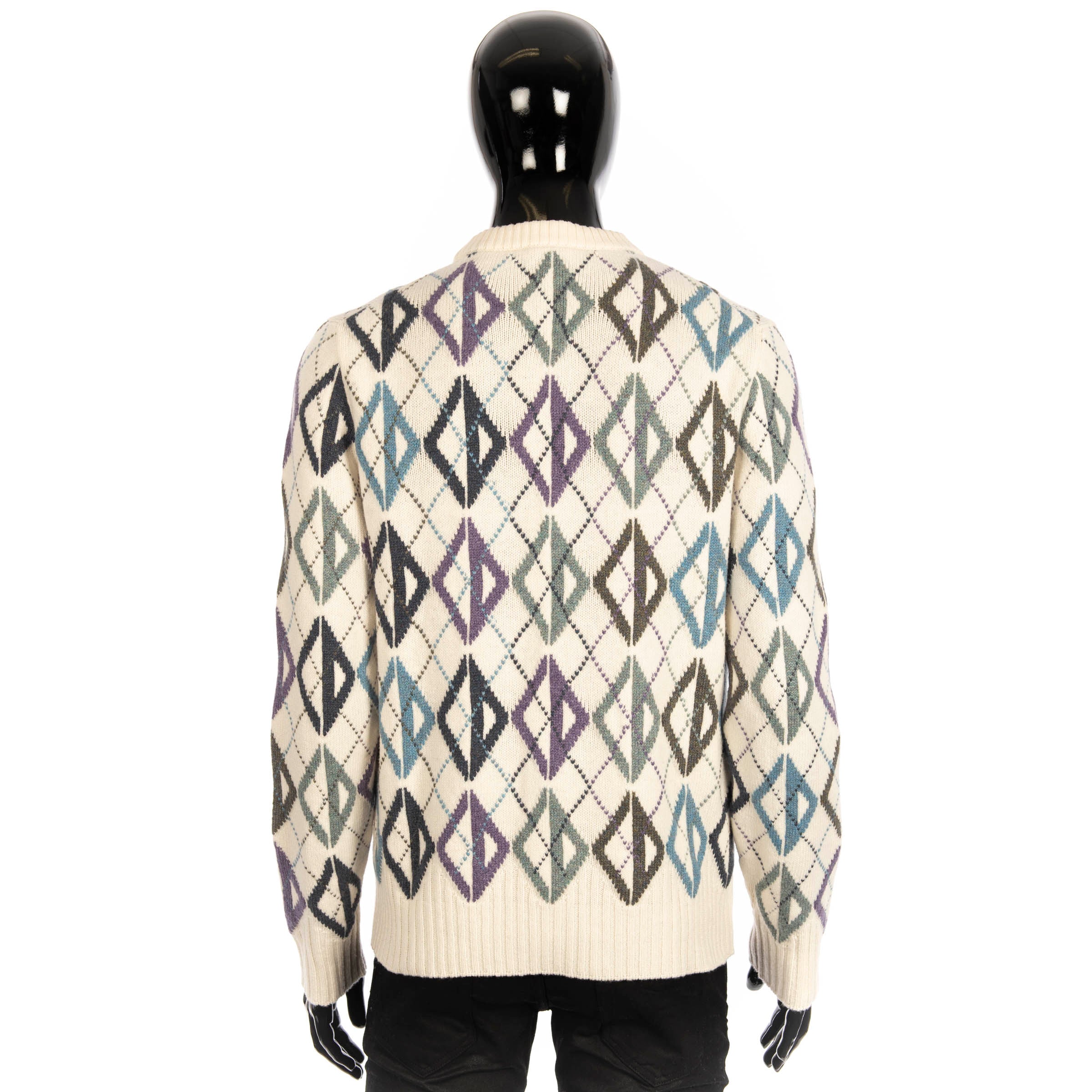 dior cd argyle sweater