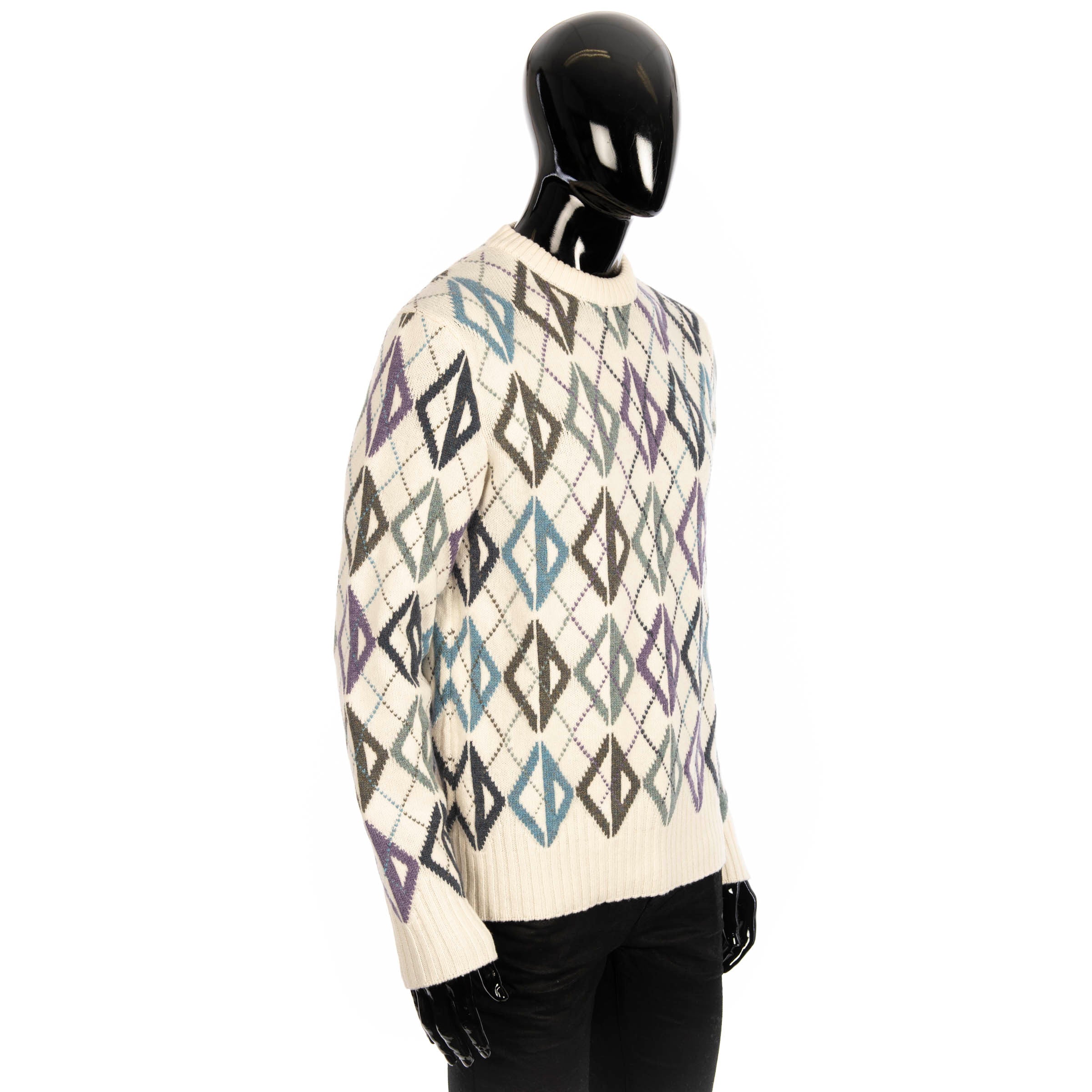 dior cd argyle sweater