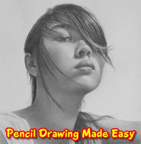 How to draw hair How to draw a portrait