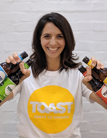 Louisa Ziane, co-founder and COO of Toast Ale. 