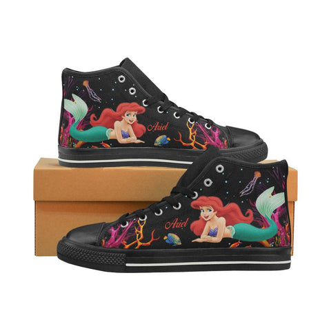 little mermaid tennis shoes