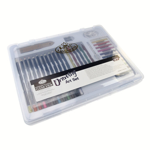  Royal & Langnickel Small Clear Case Sketching Set