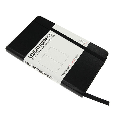 Leuchtturm1917 A5 Plain Hardcover Notebook - Black