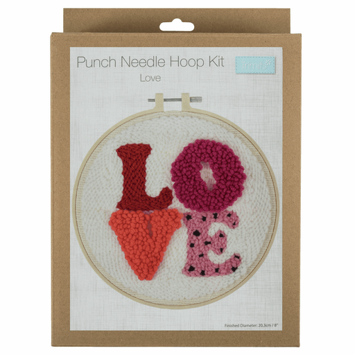 Hoop Punch Needle Embroidery Set - Dragonfly Designs