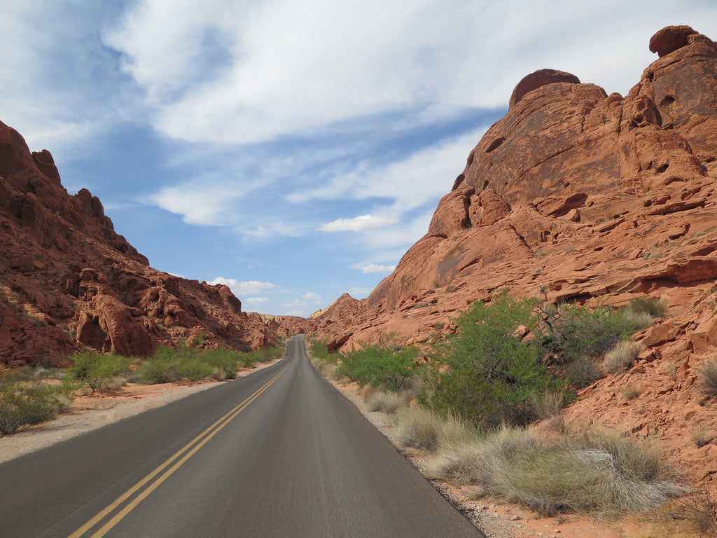 Strasse Nevada Valley of Fire