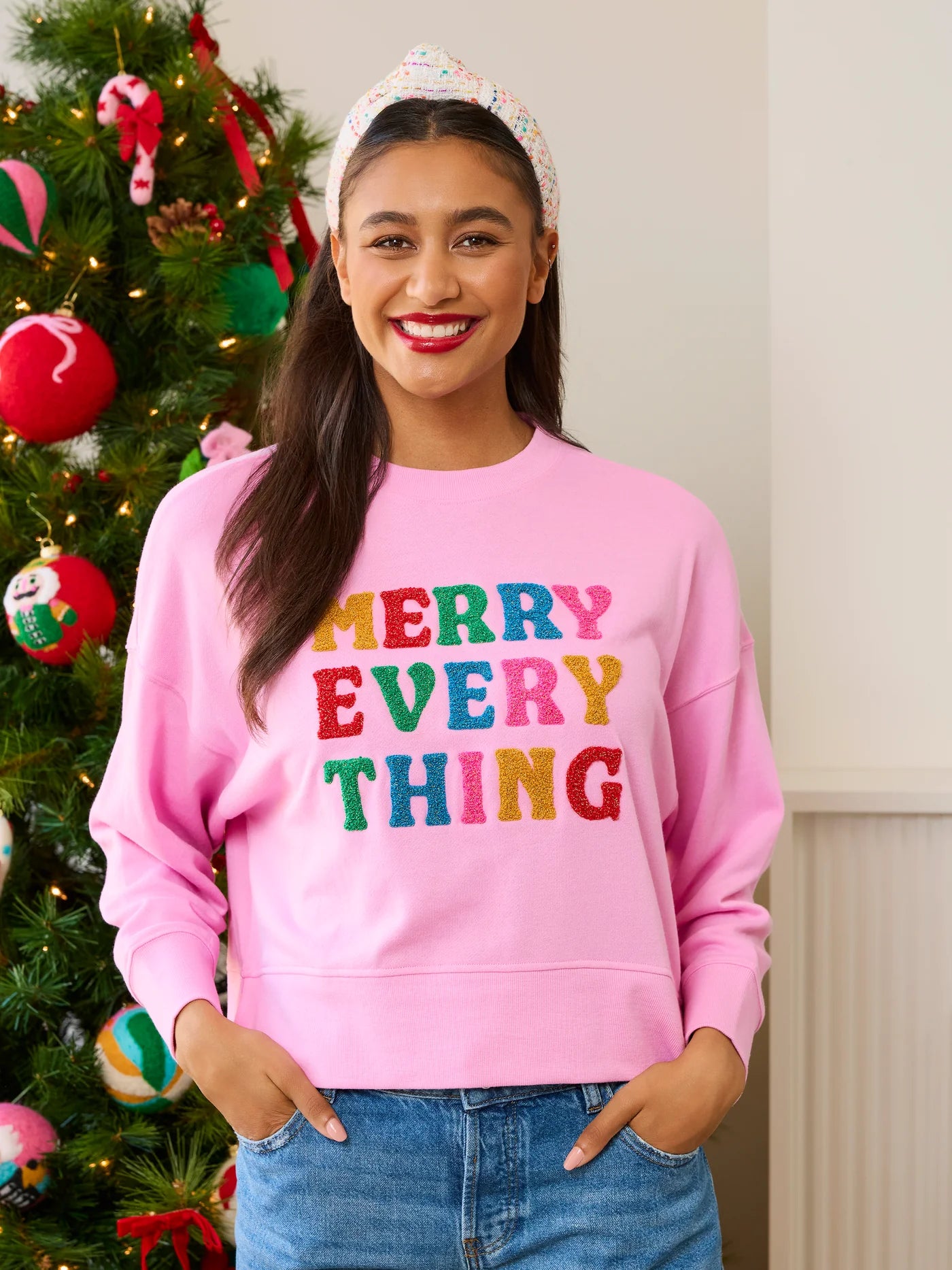 Shiraleah ‘Merry Everything Sweatshirt’